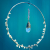 attrape soleil SUSPENSION AVEC VERRE CRISTAL et cristal de roche