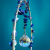 attrape soleil SUSPENSION AVEC VERRE CRISTAL et Lapis lazuli