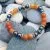 Bracelet en Hématite et aventurine orange