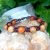 bracelet-macramé-pierre-naturelle en aventurine orange