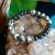 Bracelet en Hématite et jaspe dalmatien