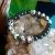 Bracelet en Hématite et jaspe dalmatien