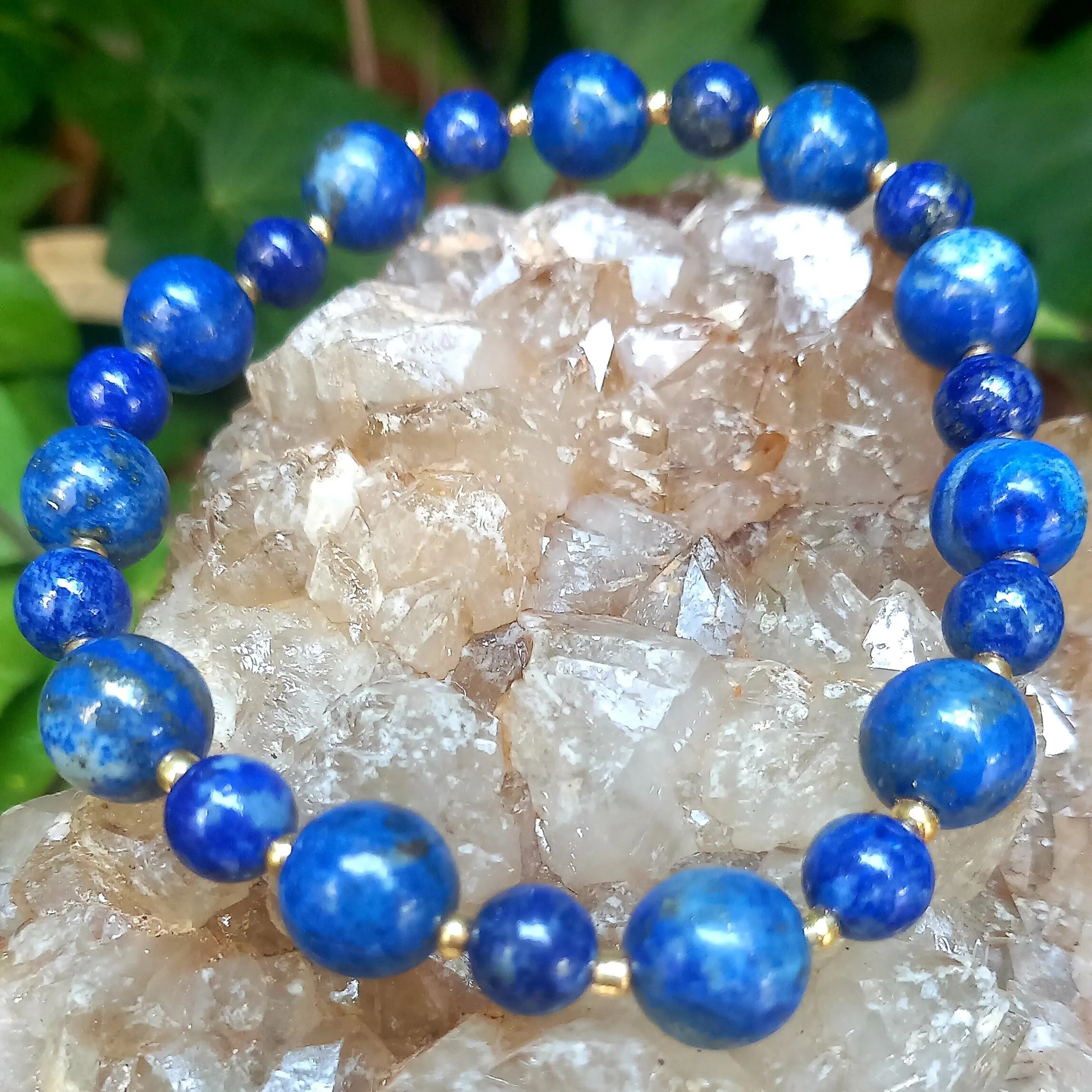 Lame-agit-bracelet-pierre-naturelle-lapis-lazuli bracelet en pierre-naturelle lapis-lazuli
