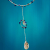 attrape soleil SUSPENSION AVEC VERRE CRISTAL et Lapis lazuli