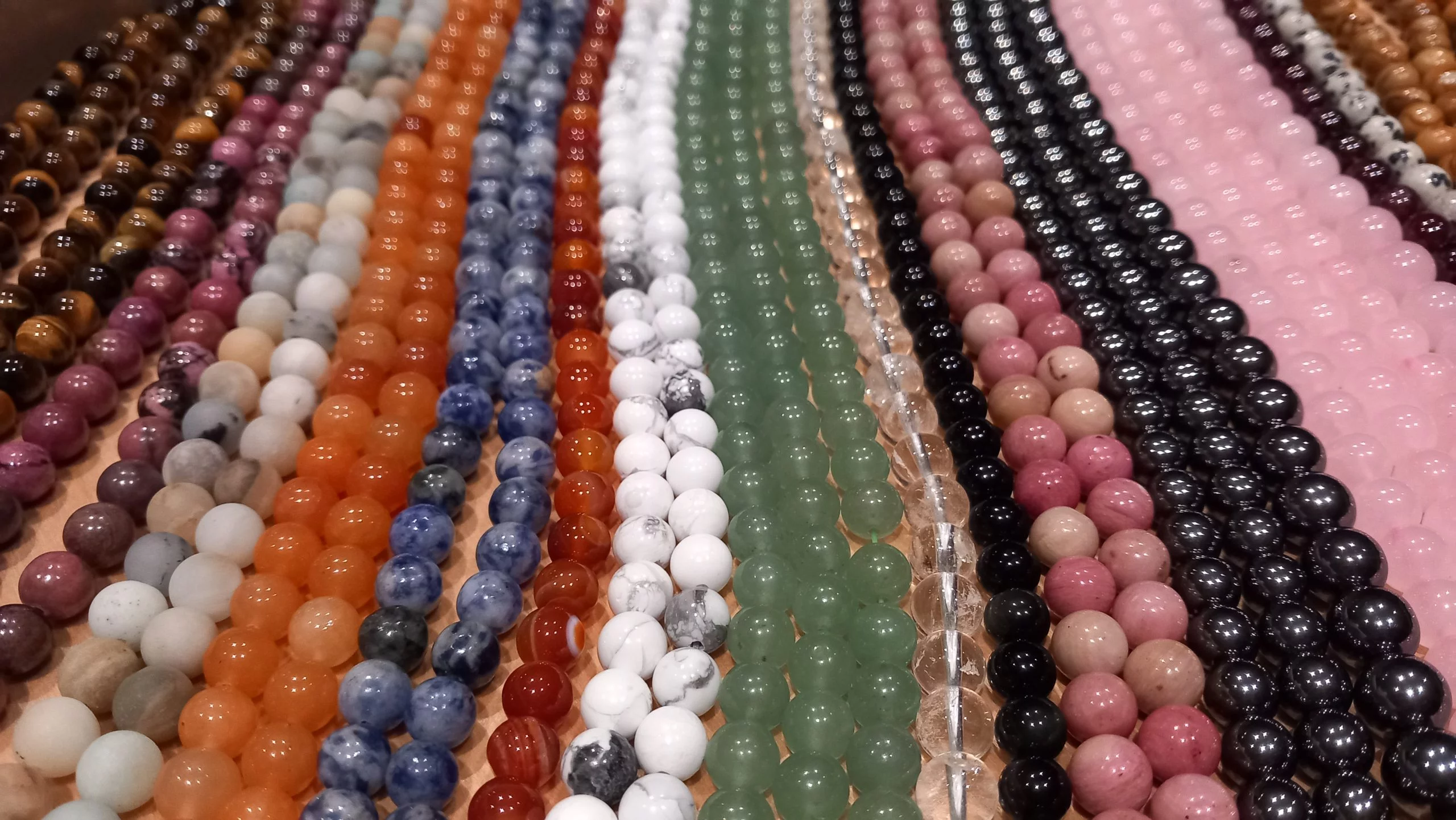 fils de perles naturelle