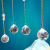 attrape soleil SUSPENSION AVEC VERRE CRISTAL