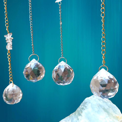 attrape soleil SUSPENSION AVEC VERRE CRISTAL