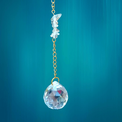 attrape soleil SUSPENSION AVEC VERRE CRISTAL