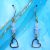 Boucles d’oreilles en quartz rose avec pendentif cœur doré – fait main