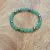 lame agit bracelet pierre naturelle en aventurine verte (1) bracelet en pierre naturelle fait main en aventurine verte