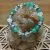 lame agit bracelet pierre naturelle en aventurine verte et cristal de roche (2) bracelet en pierre naturelle fait main en aventurine verte et cristal de roche
