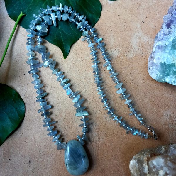 Collier en Labradorite