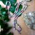 collier mala en pierre naturelle amazonite et rhodonite