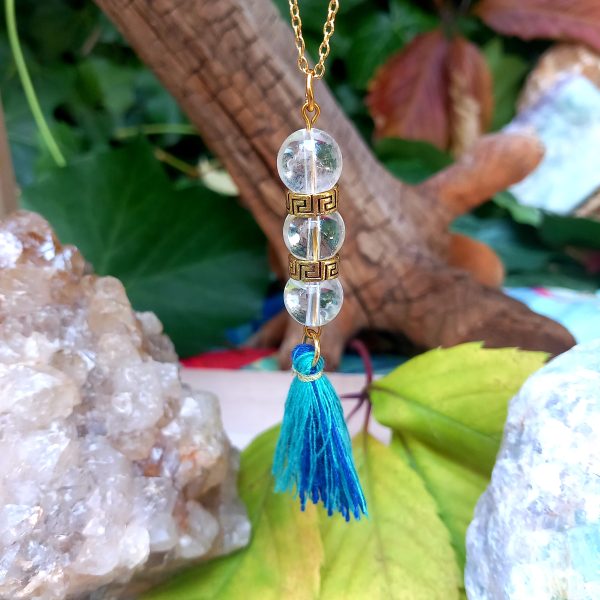 pendentif cristal de roche