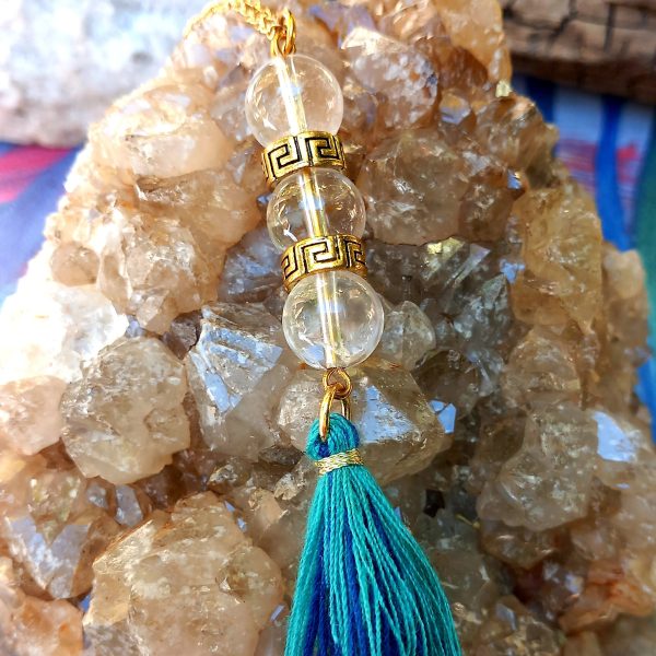 pendentif cristal de roche