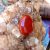 pendentif jaspe rouge