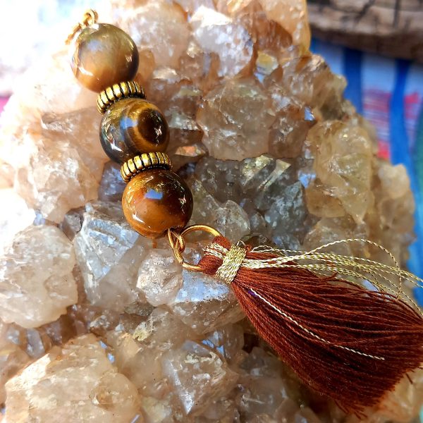pendentif oeil de tigre