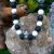 collier mala en pierre naturelle pierre de lave et howlite