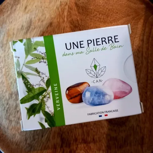 savon verveine 140 g avec une pierre naturelle