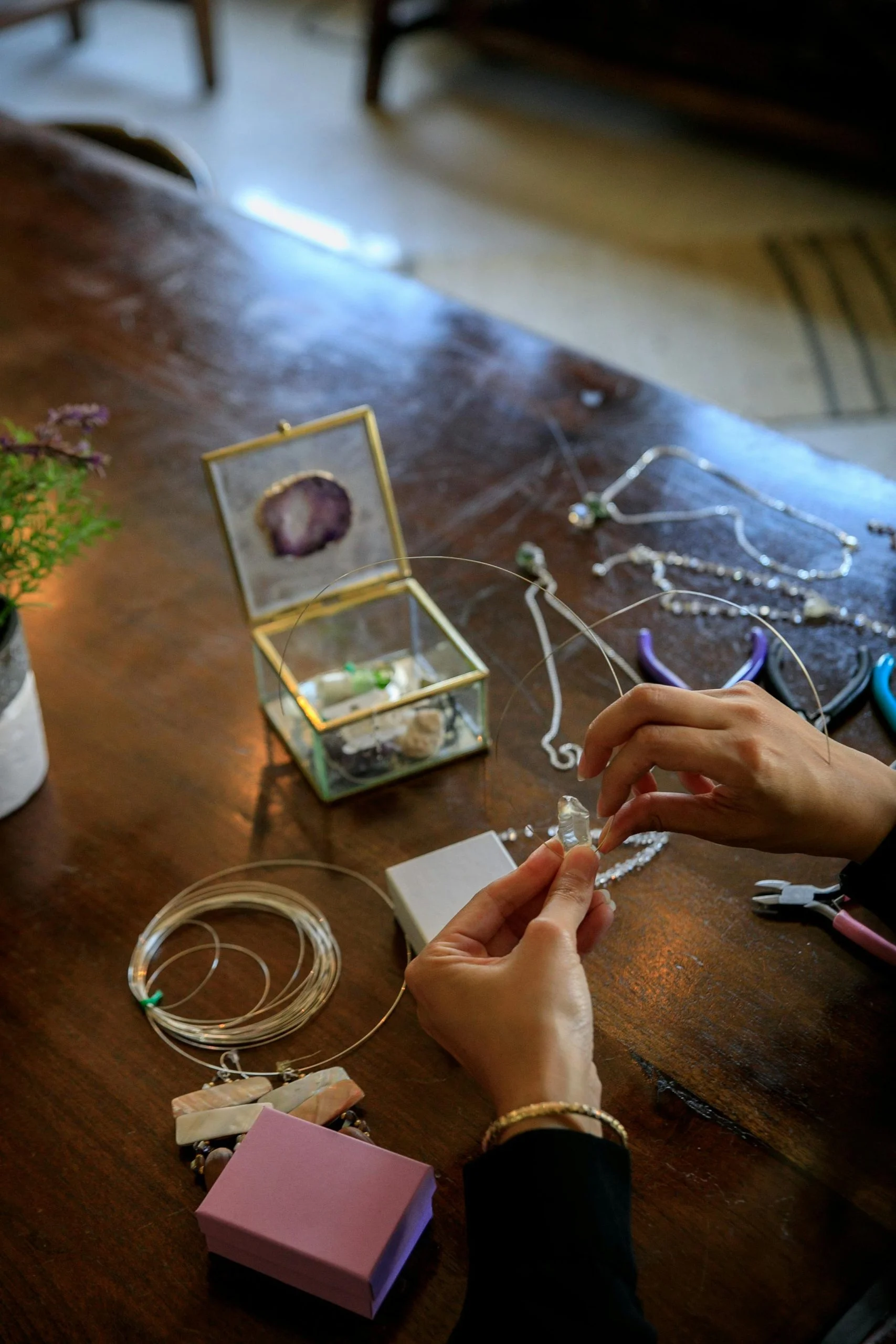 création de bijoux